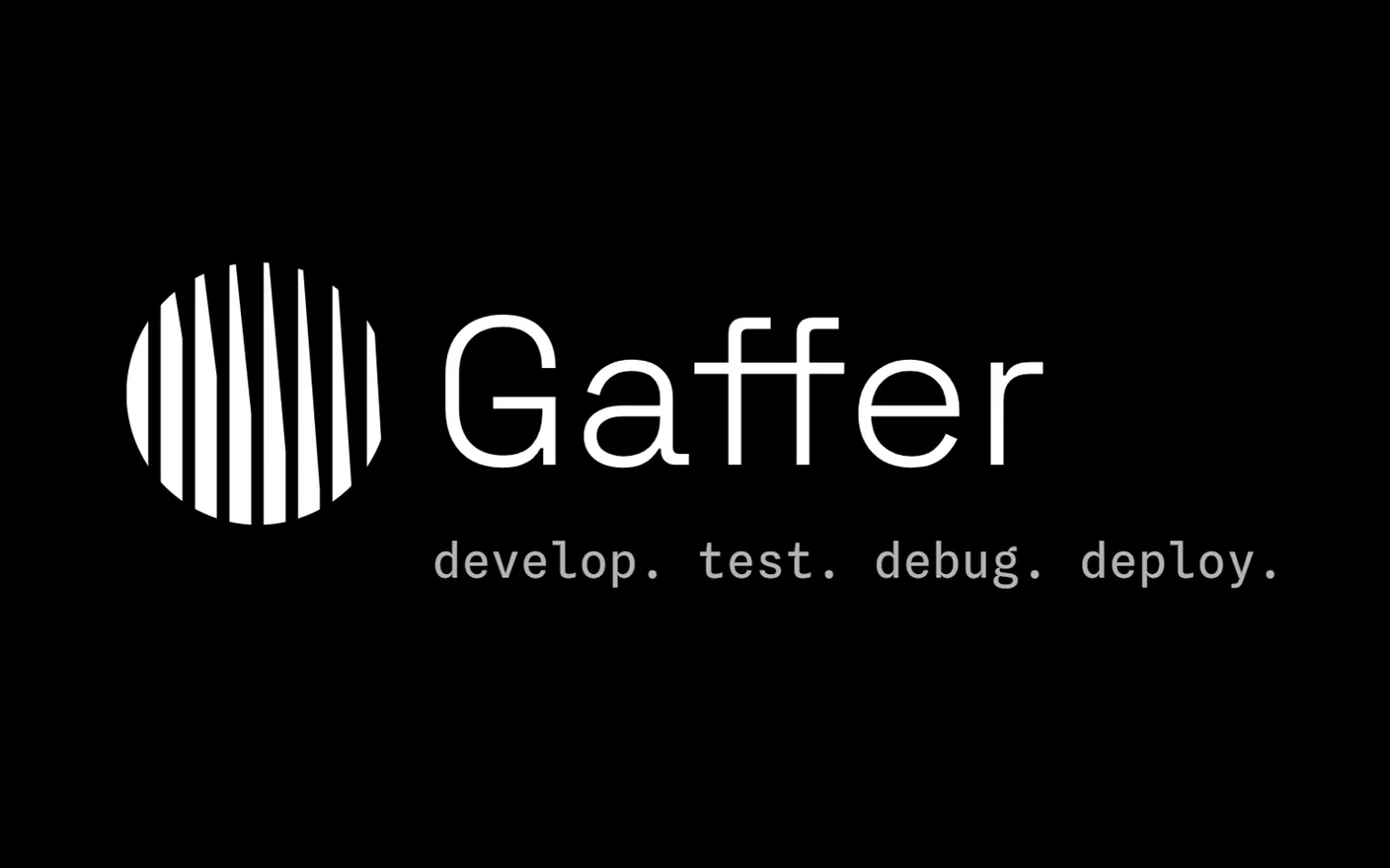 Projections: Locally develop, debug, and test with Gaffer